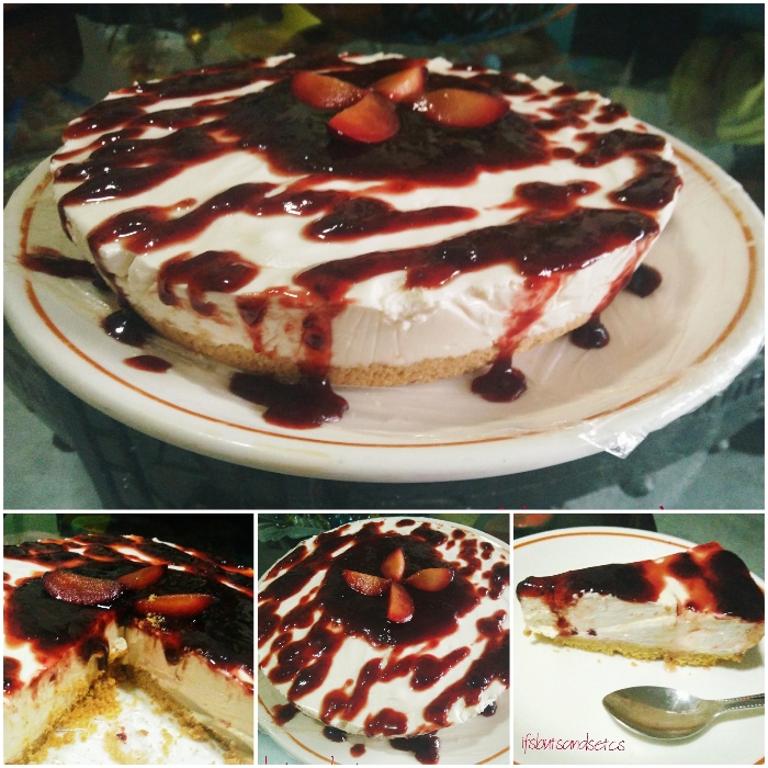 how to make cheesecake filling without cream cheese